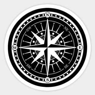 Compass Sticker